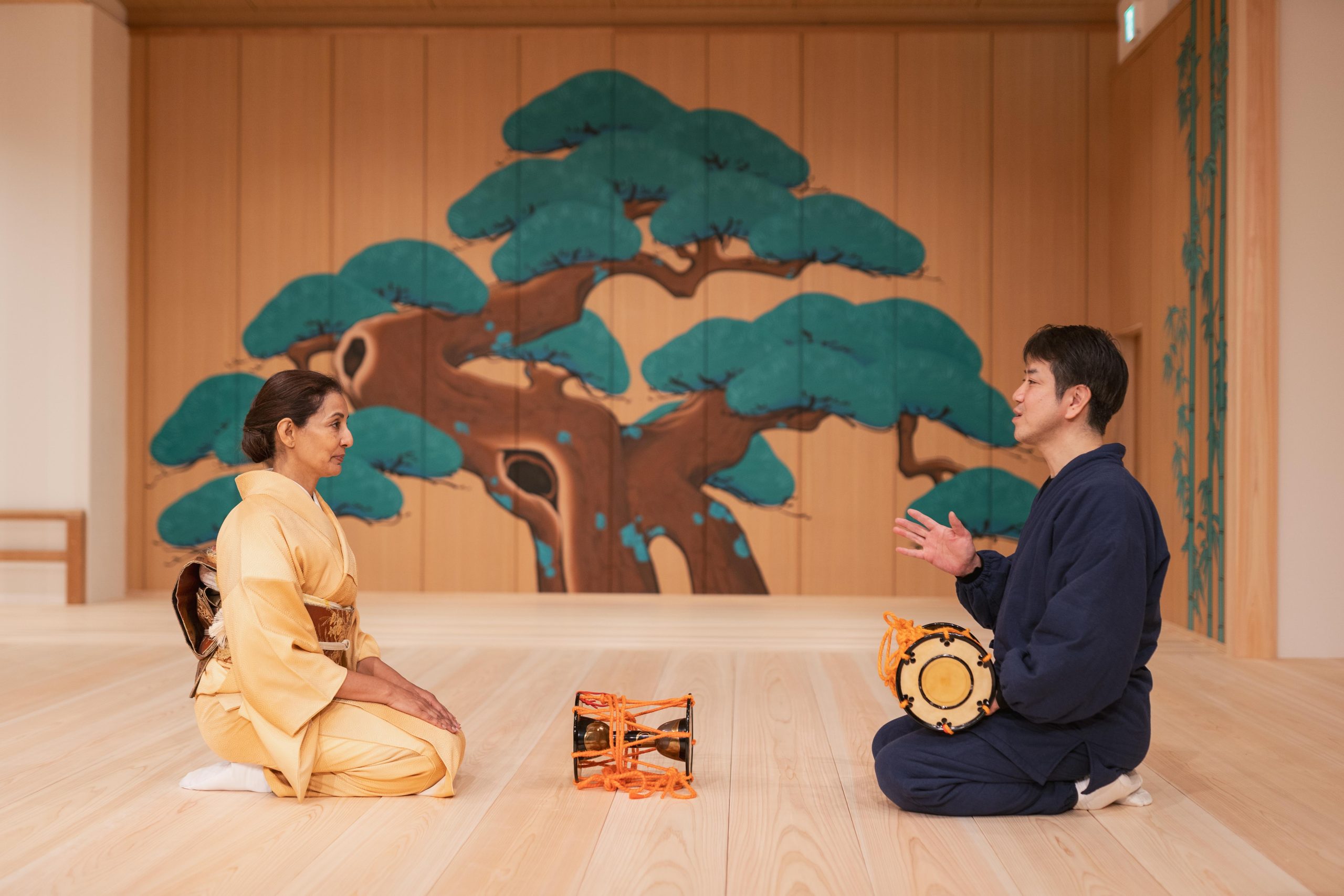 個人稽古の様子