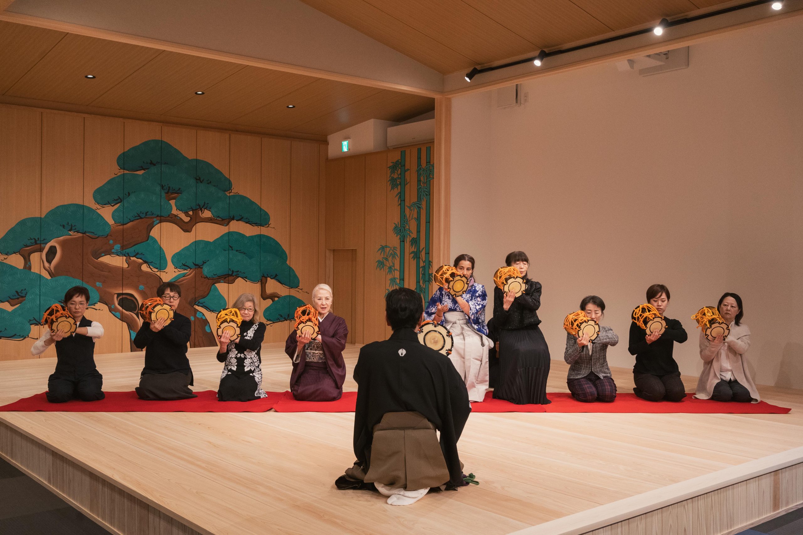 グループ稽古の様子